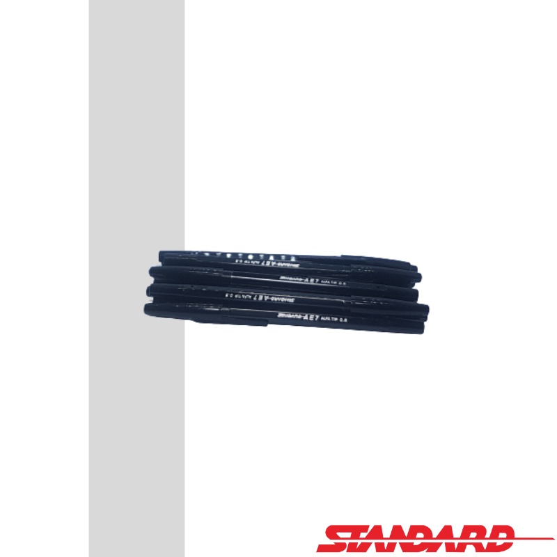 

Pulpen STANDARD - HITAM Bolpen Ball Point AE7 0.5mm Pen