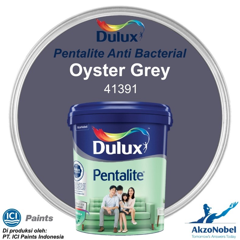 DULUX PENTALITE ANTIBAC Oyster Grey 41391 2,5 Liter