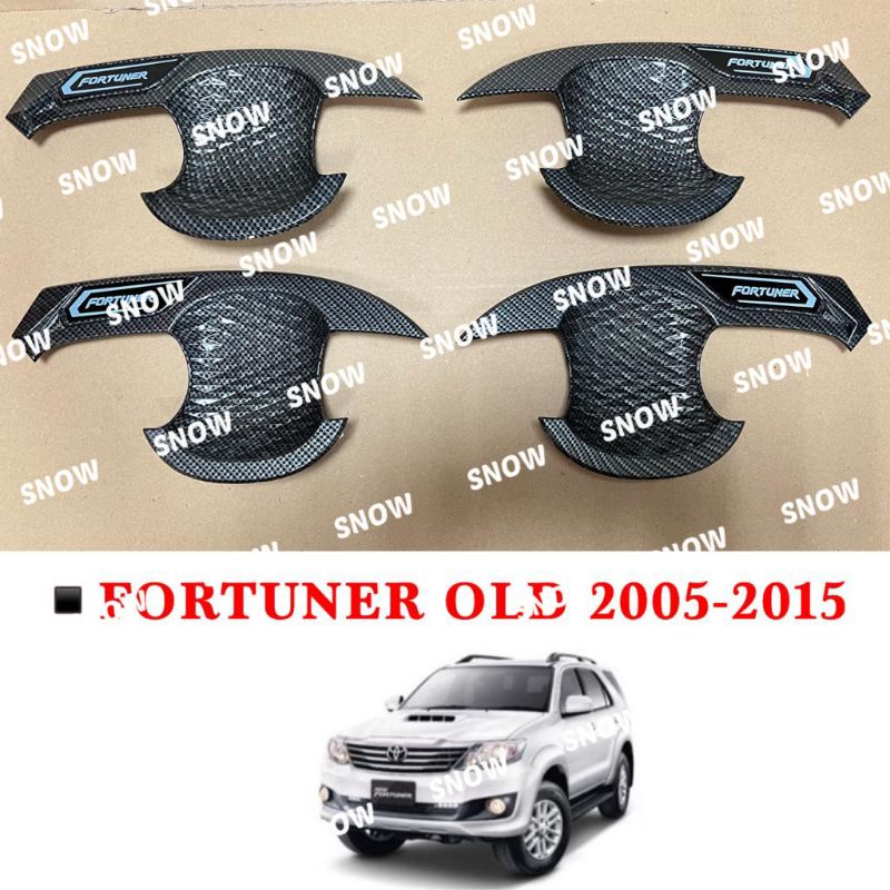 Paket Outer Handle Tank Cover Fortuner Old 2004 2005 2010 2015 Carbon