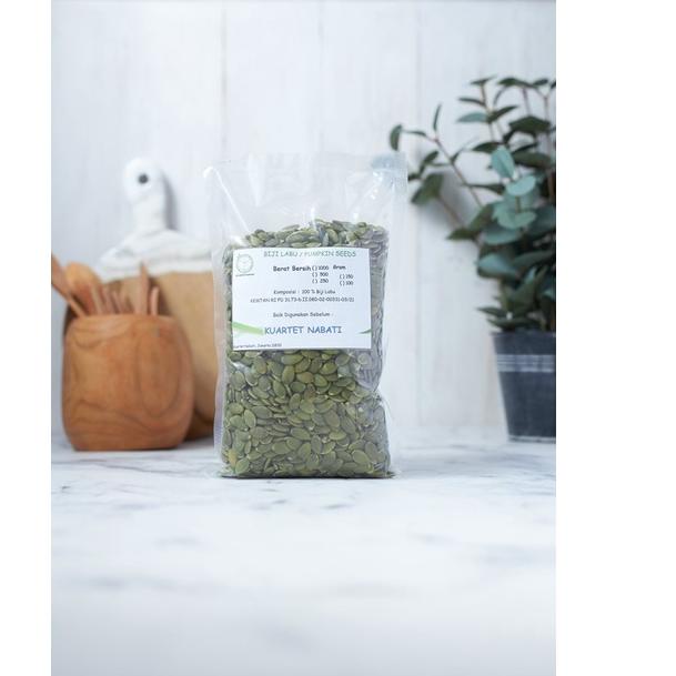 

✤ 500gr Pumpkin Seeds - Biji Labu - Kuaci - Kupas - Mentah - Grade AAA ♤