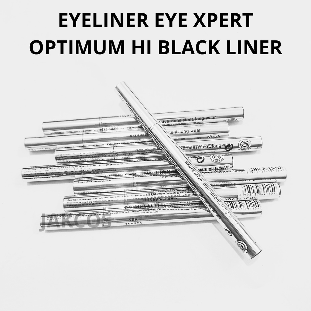 EYELINER EYEXPERT OPTINUM BLACK WATERPROFF TERMURAH ORIGINAL