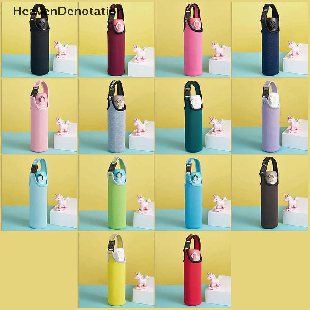 [HeavenDenotation] 500ml Baru Portabel Panas Insulated Cup Sleeve Case Travel Penutup Botol Air HDV