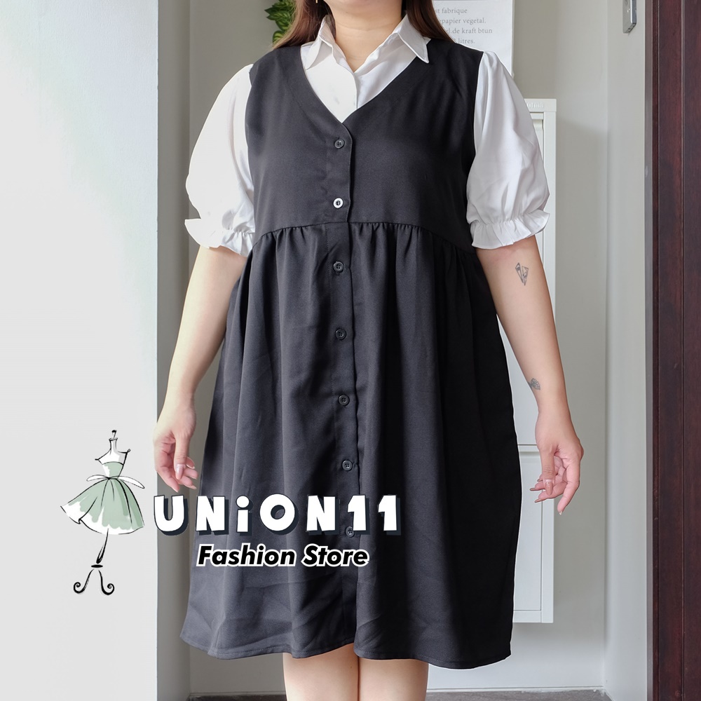 UNION11 - DRESS WANITA JUMBO XXXL / DRESS JUMBO WANITA LD 120 / BAJU JUMBO WANITA / DRESS BIG SIZE WANITA SIZUKA