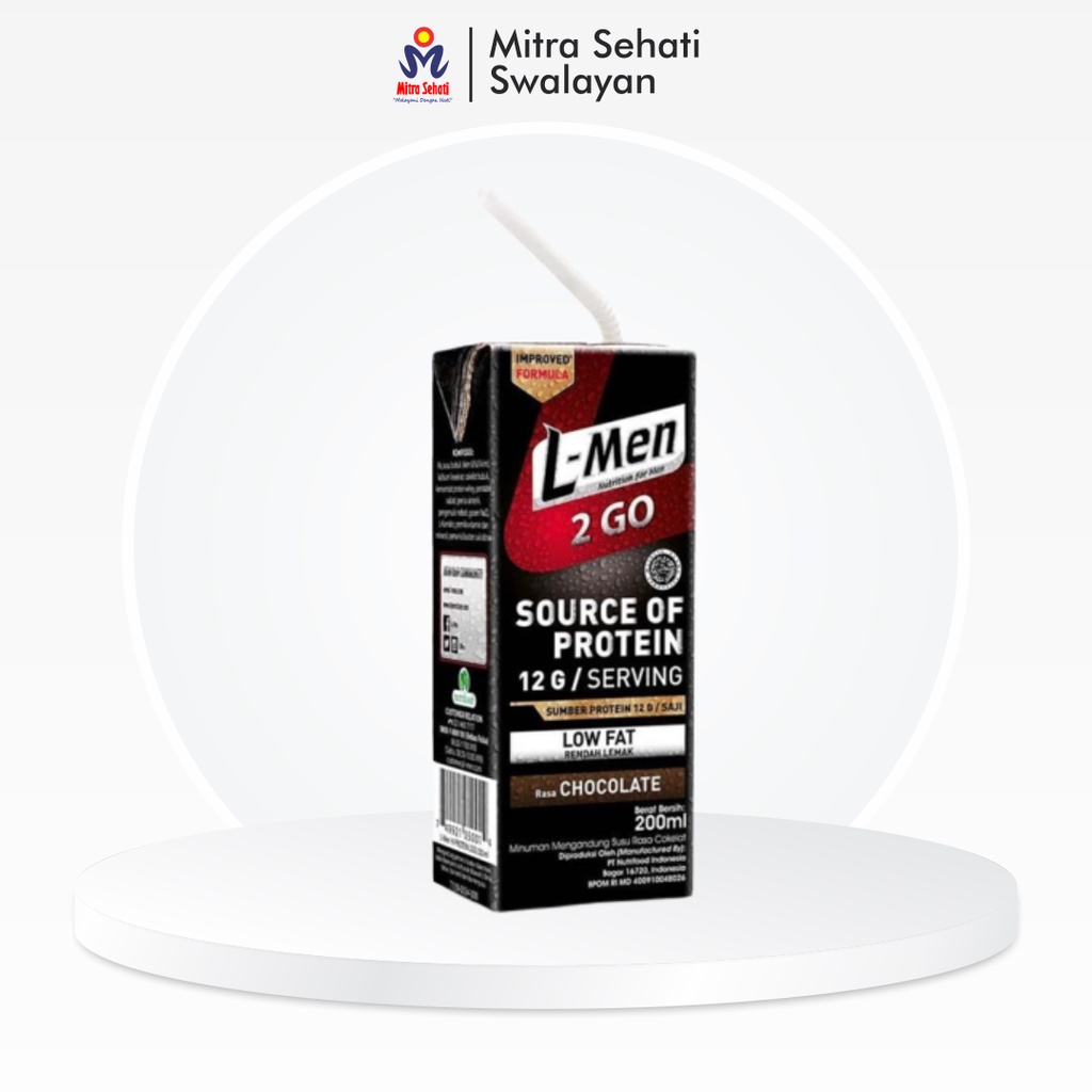 

SUSU L-MEN 200ml COKLAT / Protein Siap Minum - Mitra Sehati Swalayan