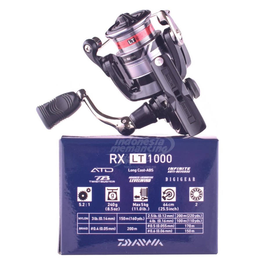 Reel Spinning Daiwa RX LT 2020 - 1000 Terbaru