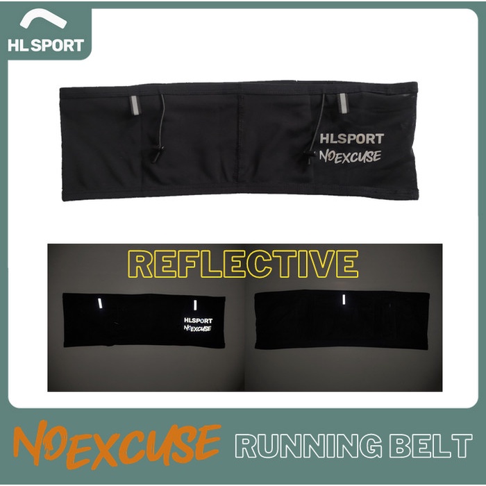 HLSport No Excuse Running Band Waist Running Bag