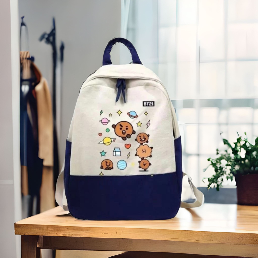 RANSEL ANAK BT21 -CHIMY-BTS-BACKPACK-RANSEL SEKOLAH