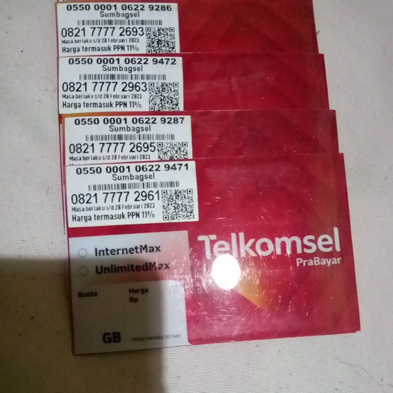 TELKOMSEL KW 7777