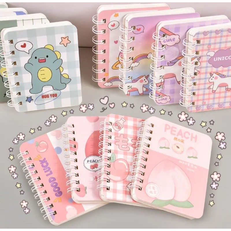 

buku memo ring A-7 / buku catatan diary kecil