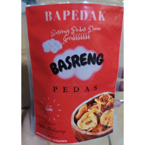 

Basreng Pedas Daun Jeruk ( BAPEDAK)