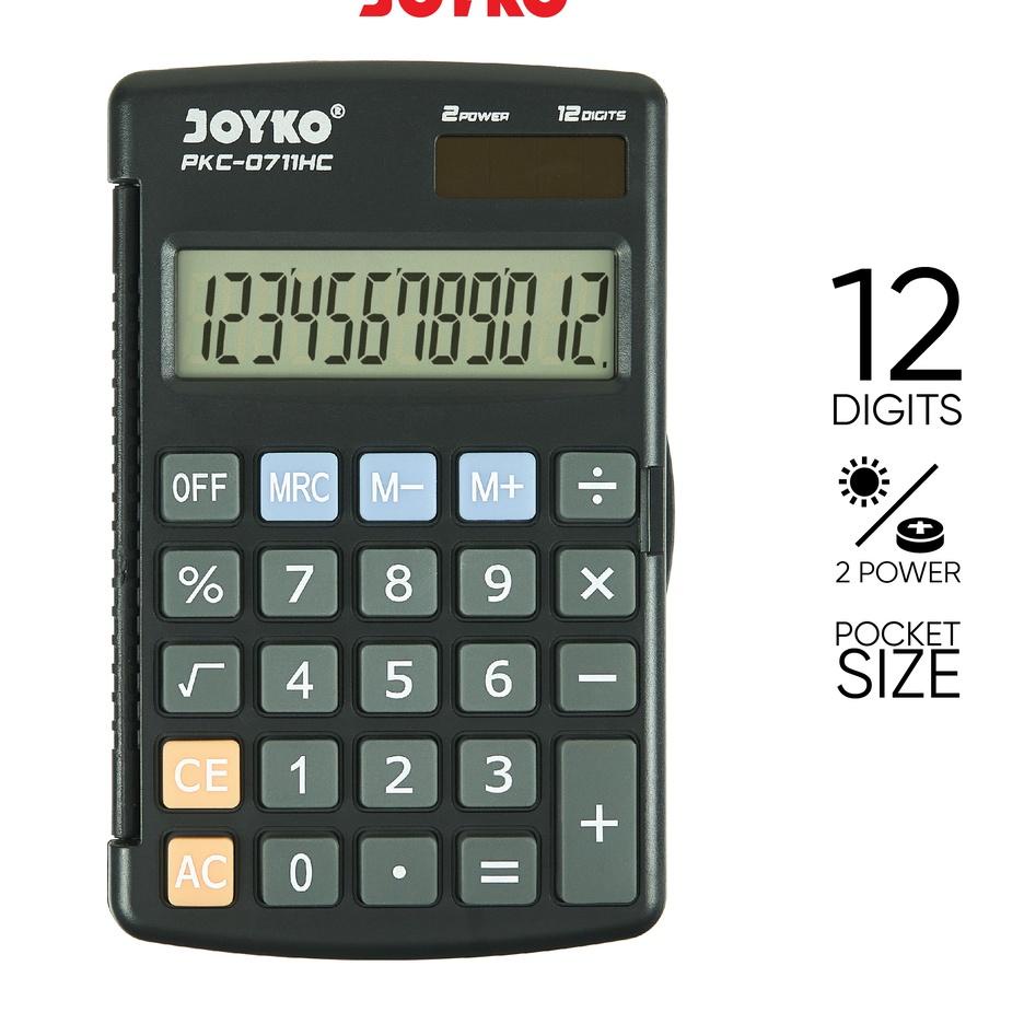 

Caulator Kalkulator Joyko PKC-0711HC 12 Digits - ✓