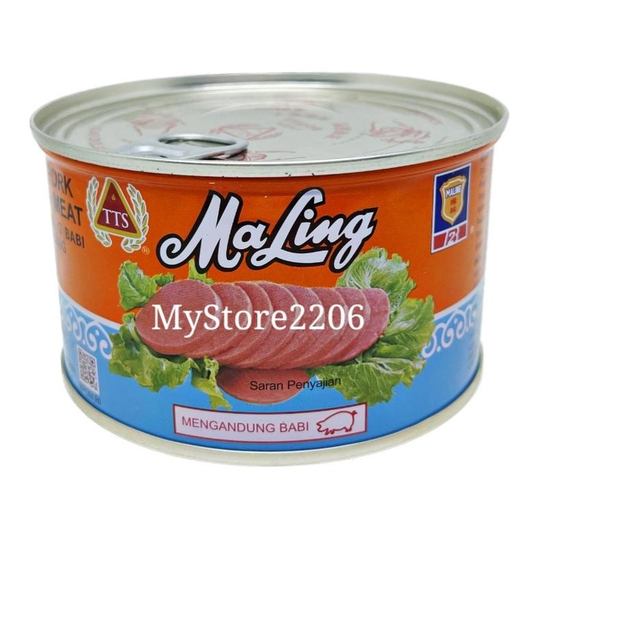 

➶ Daging HAM MaLing merek TTS / HAM MaLing ukuran besar (397 gram) / Maling Canned Pork Luncheon Meat ➾