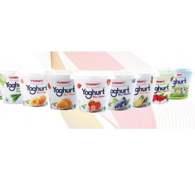 

❈ Yummy Yoghurt Cup 80 gram per 6 pcs ❁