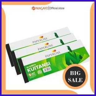 

last stok Buku Kwitansi Isi 40 Sheet Merk Paperline 1F3BZ3