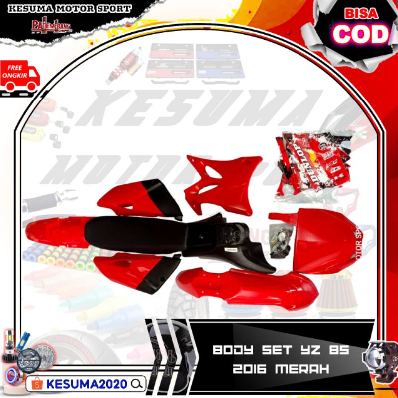 body set yz 85 new body set bebek standar yz 85 new bodi set GTX YZ 85 new l body set full tangki jo