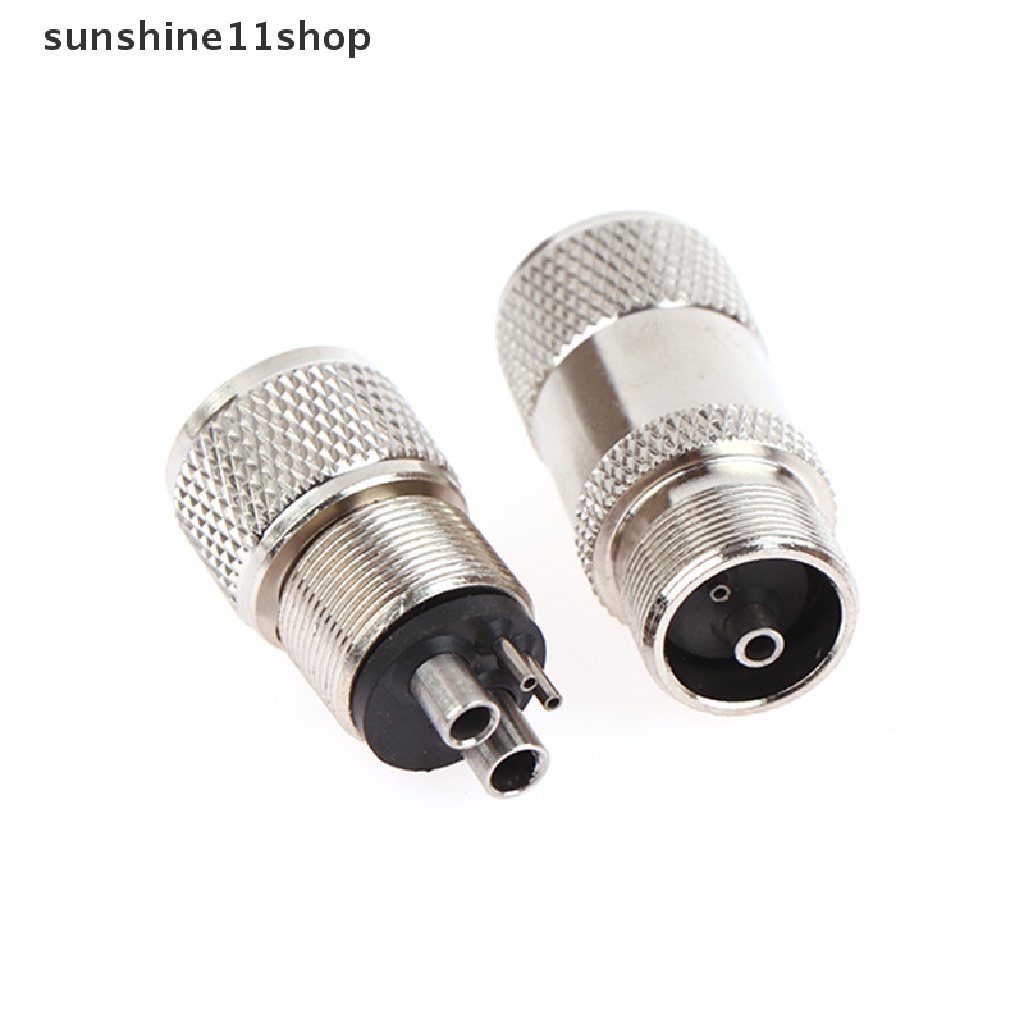 Sho Adaptor Handpiece Turbin 4lubang 2lubang Changer Konektor Untuk High Speed Handpiece Sparepart Alat Selang Tubing N