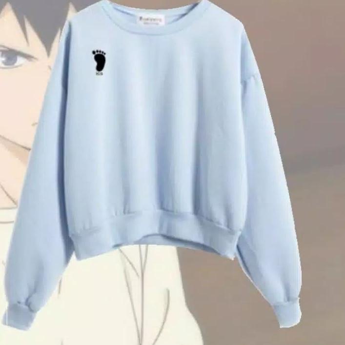 ✱ Sweater ICS Haikyuu Logo Bordir Kanan | Haikyuu Merchandise | Haikyuu Sweater | Anime Merchandise 