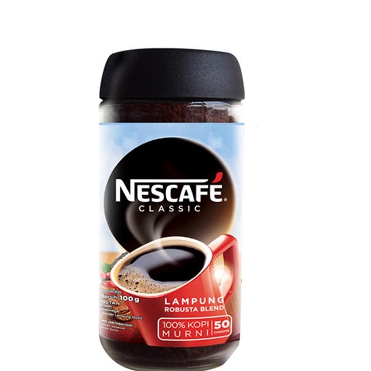

✩ Nescafe Classic Kopi Hitam Instan Jar 100 gr ☉