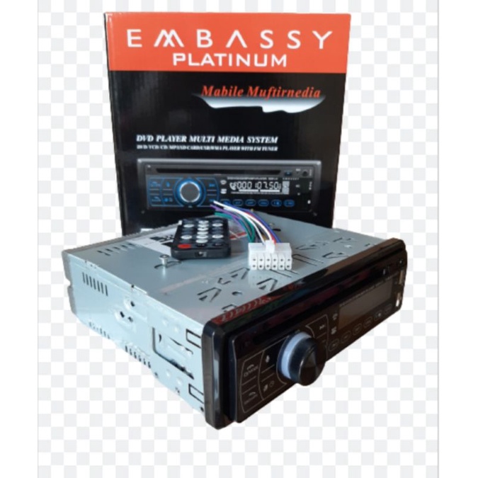 Dvd EMBASSY BLUETOOTH Dvd Mobil Vcd Mp3 USB RADIO Tape Mobil EMBASSY