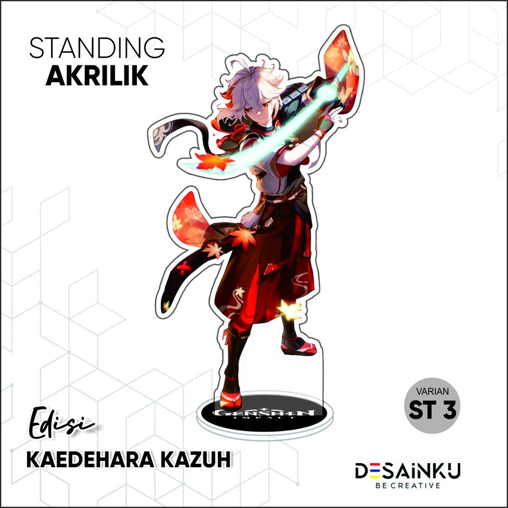 STANDEE / STAND FIGURE AKRILIK GENSHIN IMPACT EDISI KAZUHA