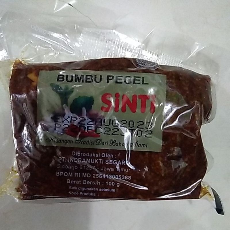 Bumbu Pecel SINTI 100gr