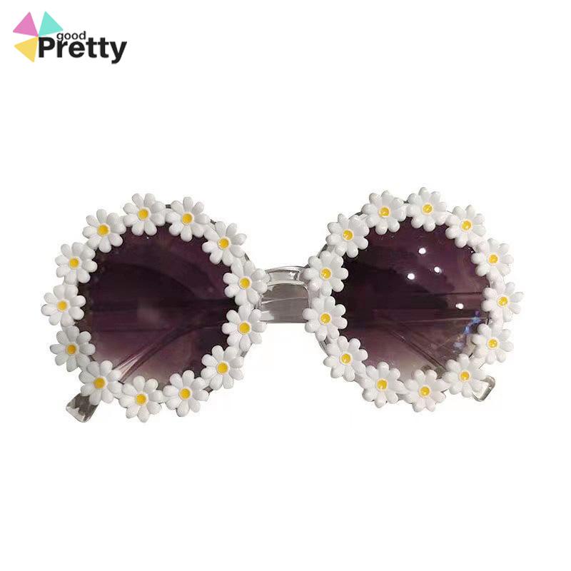 Kacamata Hitam Anak Perempuan Kacamata Hitam Bunga Indah Touring Seaside Daisy Sunglasses - PD