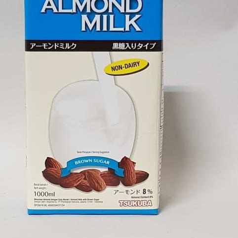 

✰ TSUKUBA ALMOND MILK BROWN SUGAR NON DAIRY 1000 ML ✵