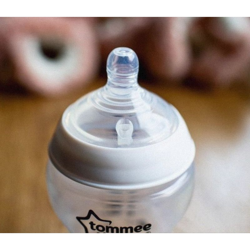 Tommee Tippee CTN PP Bottle Clear 260 ml Twin Pack (Isi 2 Pcs) - Botol Susu Bayi