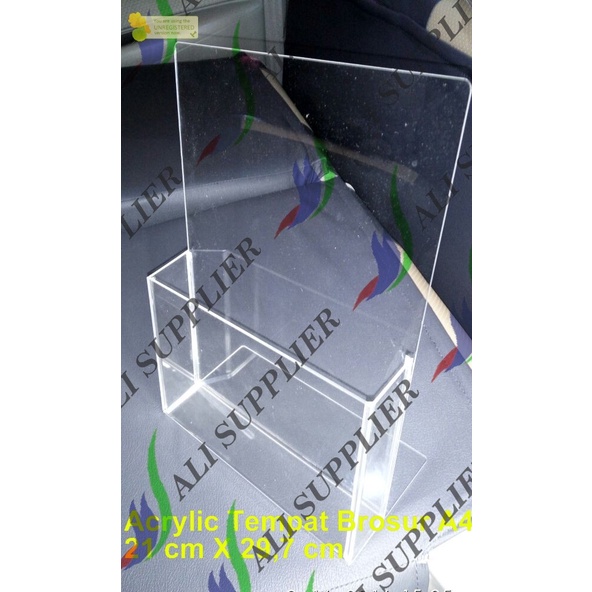 

[[JNT COD]] Acrylic Tempat Brosur A4