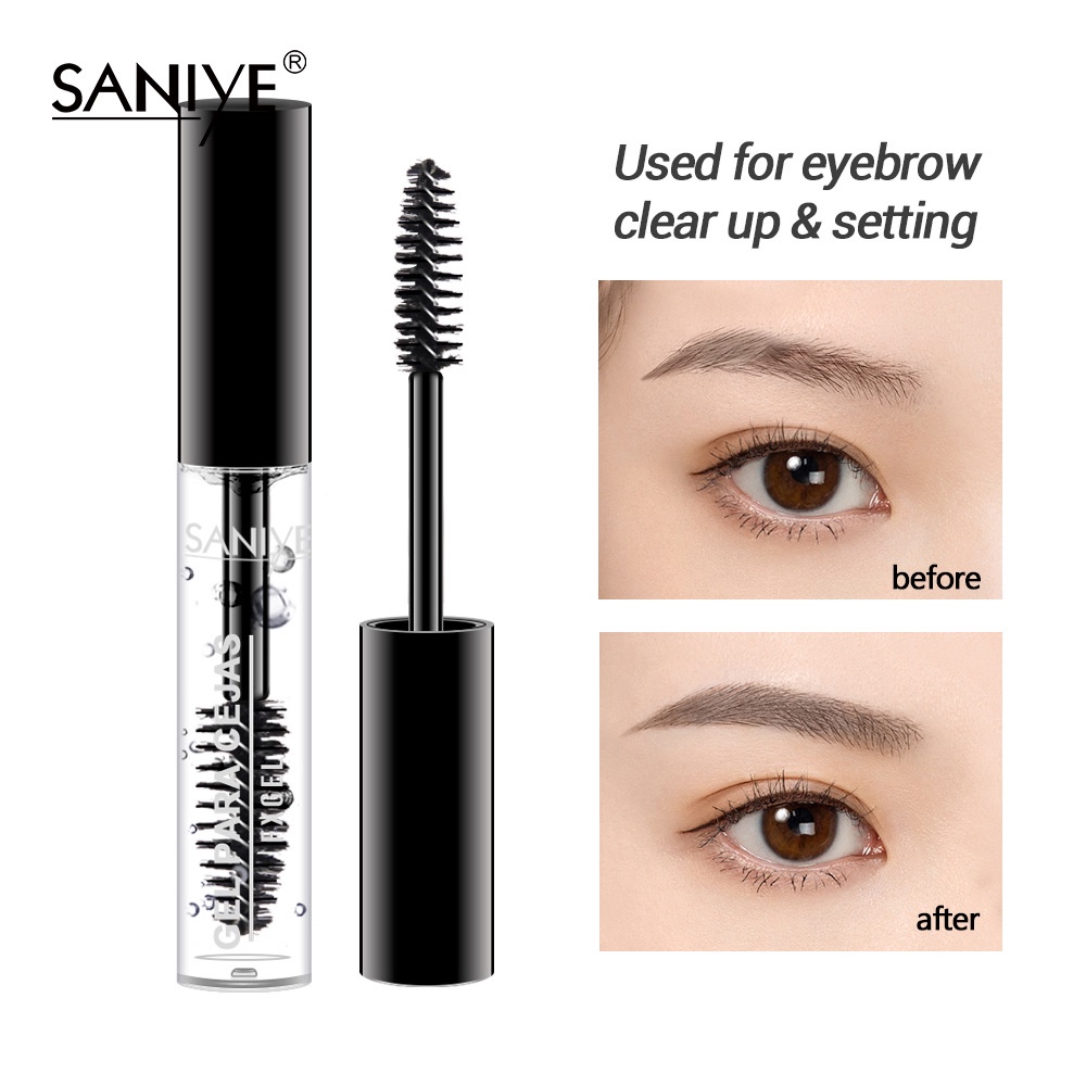 [100%ORIGINAL] SANIYE Eyebrow Gel Fixer &amp; Maskara Transparan Tahan Lama Alis Makeup M310