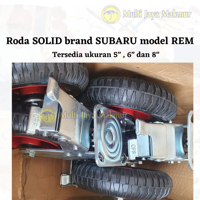 RODA GEROK PASIR SOLID HIDUP/MATI 8 SUBARU