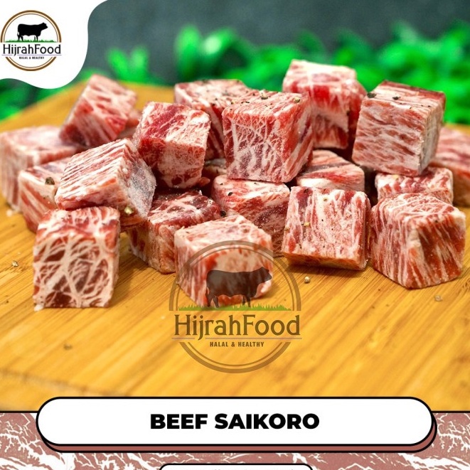 Beef Saikoro Meltique / Wagyu Meltique Beef Cubes Premium 1 kg