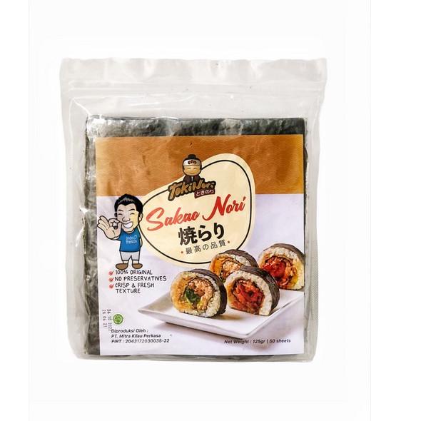 

➦ Sakao Yaki Sushi Nori- Roasted Seaweed- Rumput Laut 50 lembar ➪