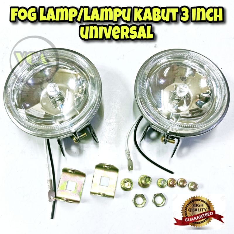 FOG LAMP/ LAMPU KABUT 3 INCH UNIVERSAL