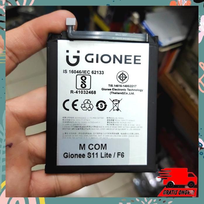 Gionee S11 Lite Gionee F6 Bl N3000G Baterai