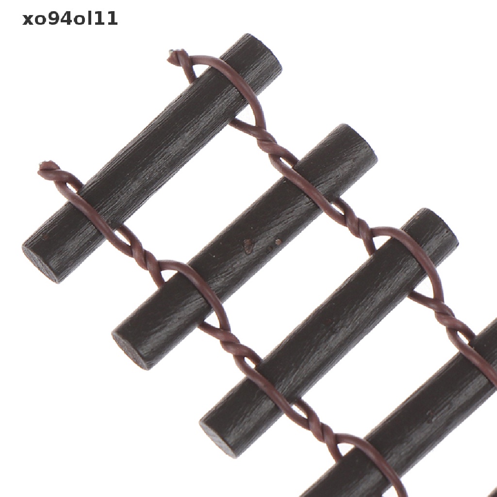 Xo 2Pcs 10 * 3cm Mini Pembatas Pagar Kecil Kerajinan Miniatur Dekorasi Taman OL