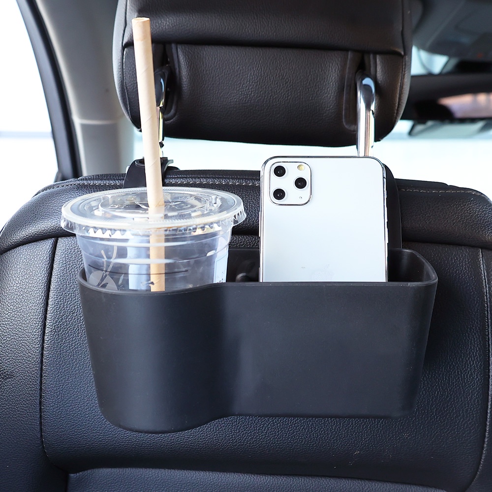 Kursi Mobil Sandaran Snack Storage Box Removable Multifungsi Car Seat Gantung Minuman Makanan Ringan Rak Penyimpanan Portable Kunci Serba Serbi Rak Penyimpanan Gelas Plastik Tempat Minuman