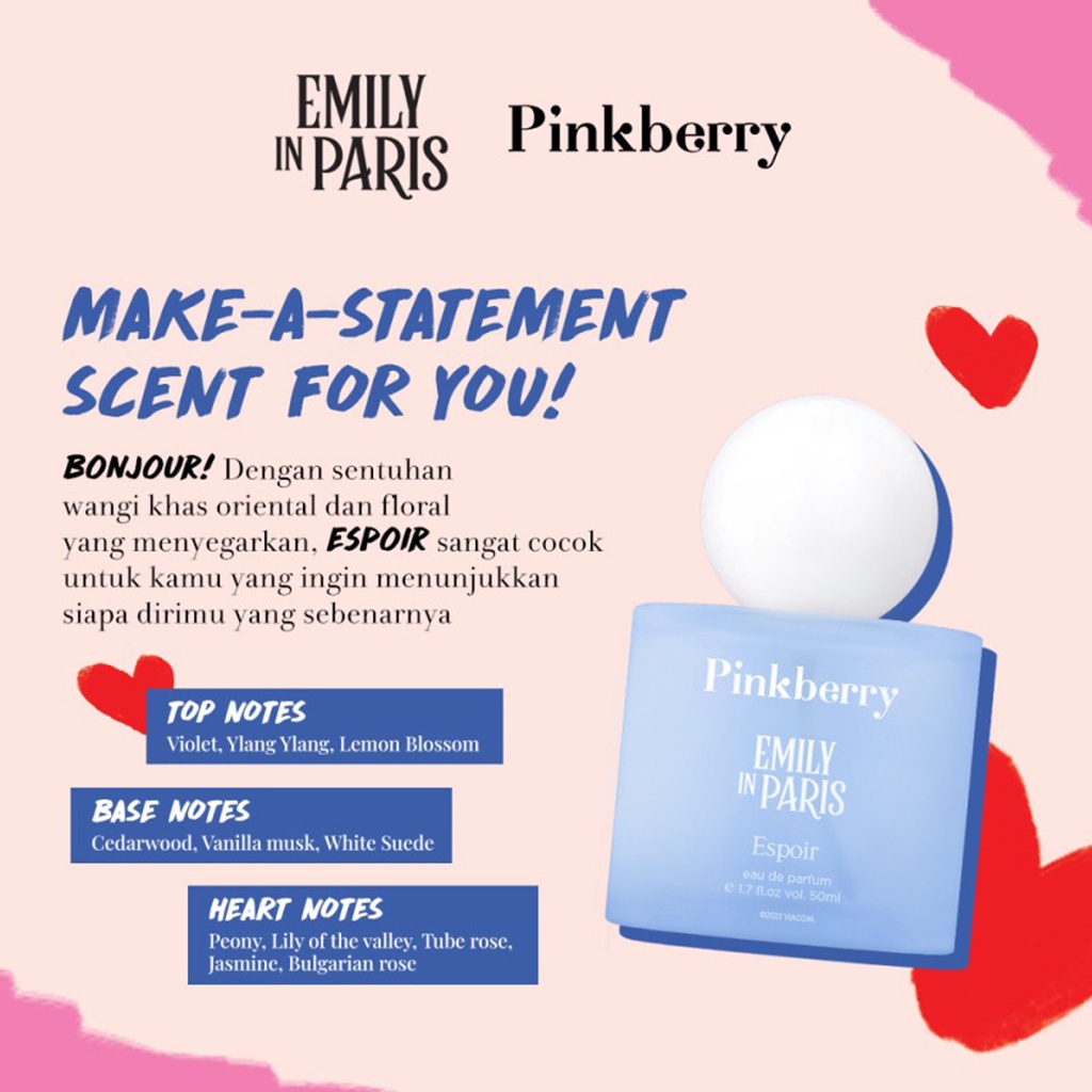 ★ BB ★ Pinkberry EDP Emily In Paris - Eau De Parfume - Parfum