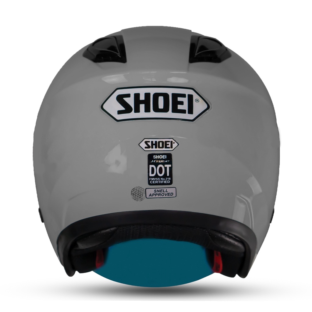 Helm Half Face MLA Kyoto / Putih Kaca Visor Gold-Blue-Hitam Iridium / Helm Premium SNI untuk Pria Dan Wanita Dewasa COD