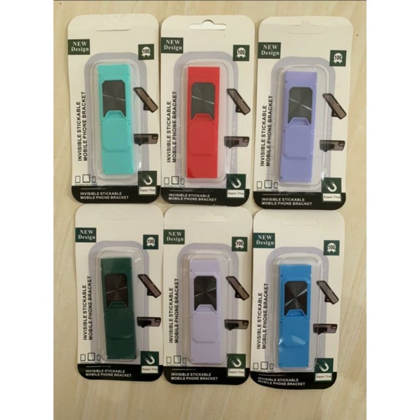 holder hp tempel casing holder hp tempel belakang hp stickable phone holder invisible holder