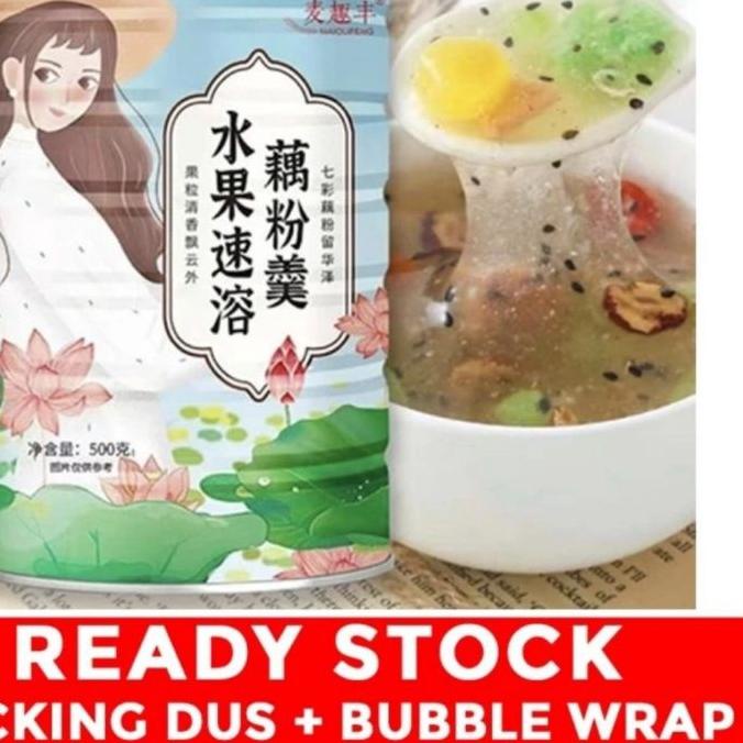 

Dapatkan Segera Oufen Lotus Root Powder Bubuk Akar Teratai Makanan Diet Healthy Food GF6`