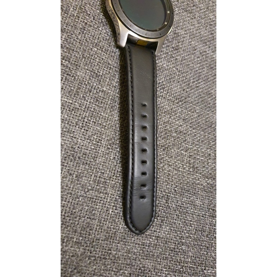 LEATHER STRAP FOR SAMSUNG GEAR CLASSIC ACTIVE WATCH AMAZFIT HUAWEI 20/22MM