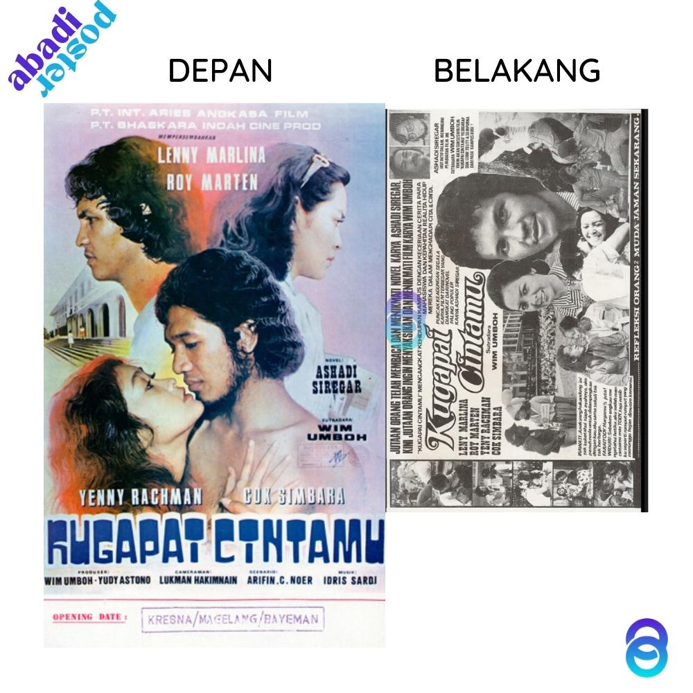 poster film lawas kugapai cintamu roy marten lenny marlina