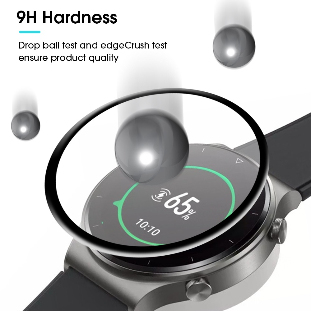 Pelindung Layar PMMA 3D Untuk Huawei Watch Buds Smartwatch HD Clear Soft Explosion-proof Screen Protective Film