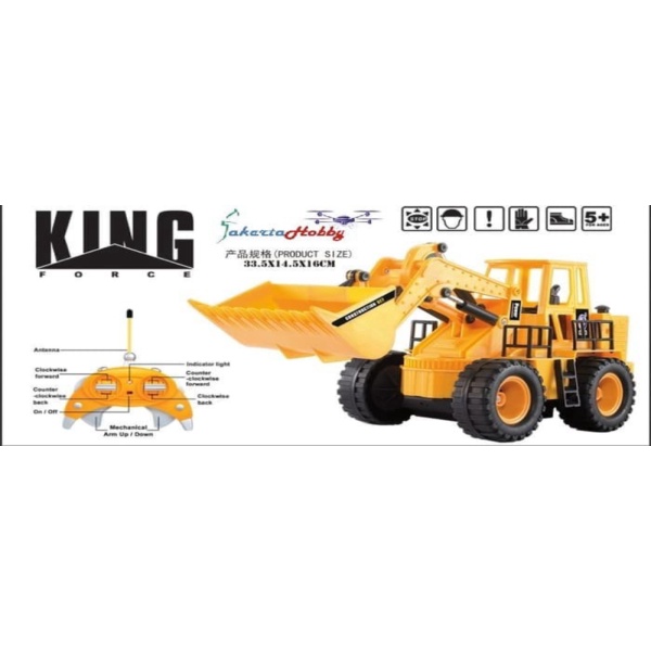 

Jual Bulldozer Remote Control Truck 1:24 RTR 6801 Limited