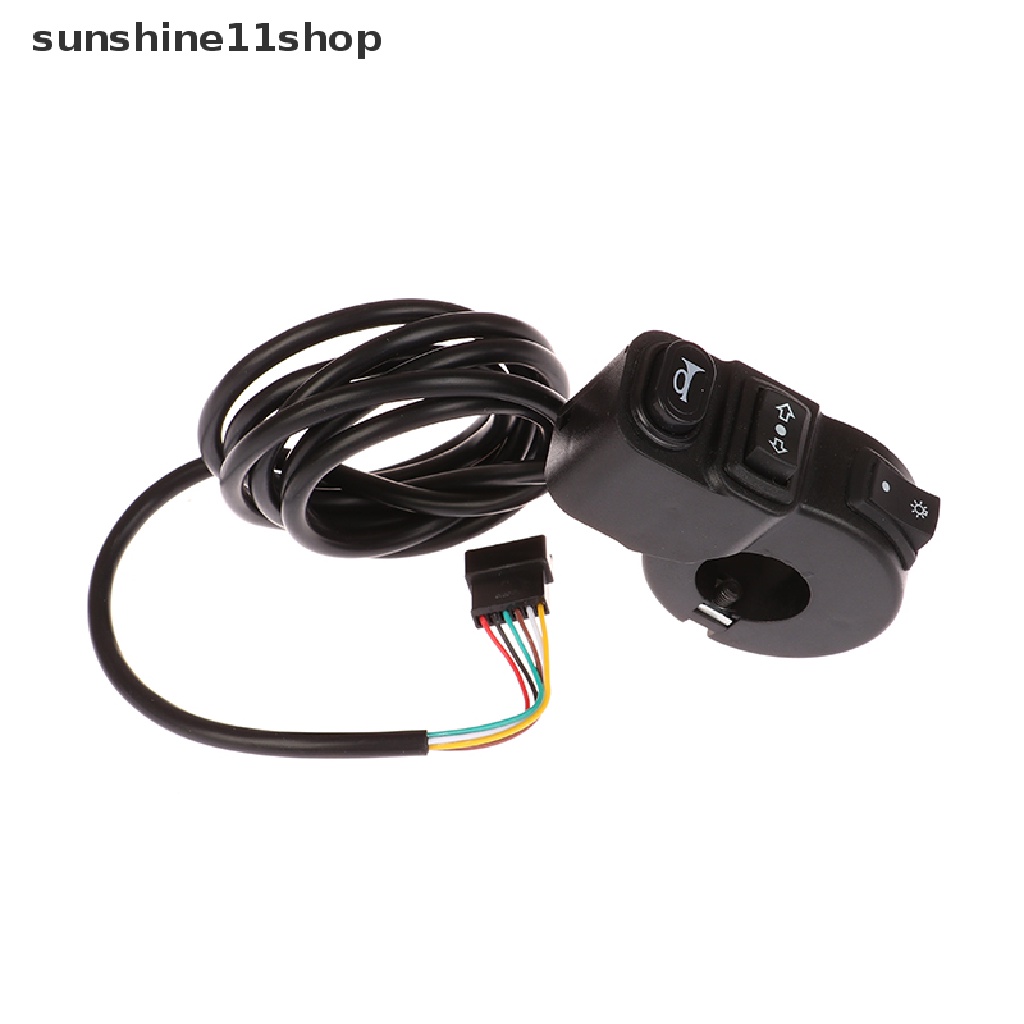 Sho Saklar Motor Sepeda Listrik Scooter ATV Quad Lampu Sein Tombol Klakson N