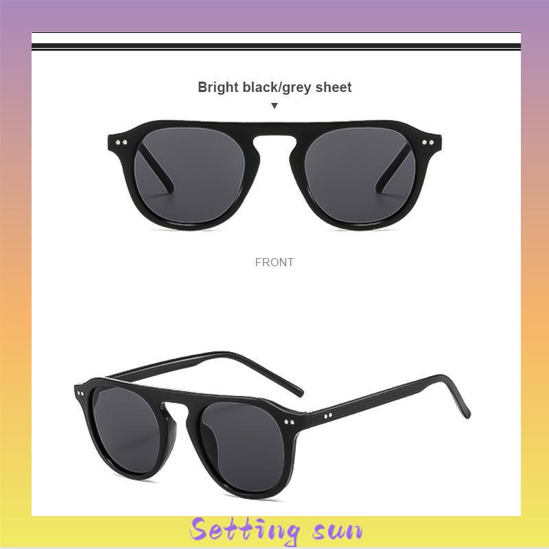 Kacamata Hitam Warna warni Sunglasses Korean Fashion Gaya Untuk Pria Dan Wanita TN