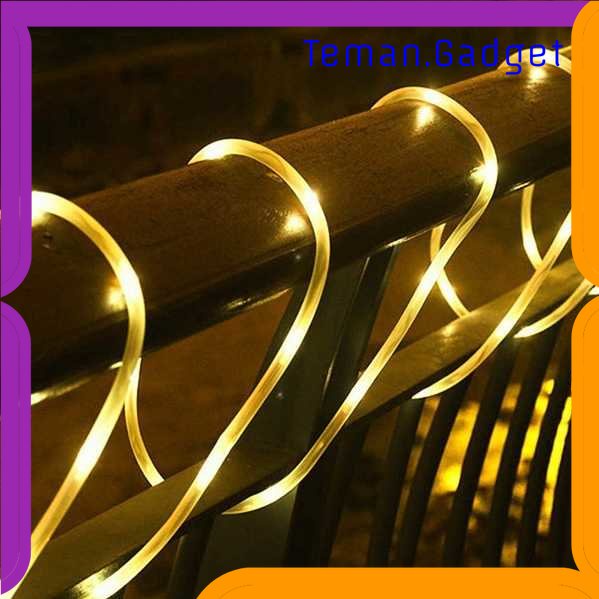 TG-LMP ANBLUB Lampu Hias String Lights Solar Power Waterproof 50 LED 7 Meter - HS-33