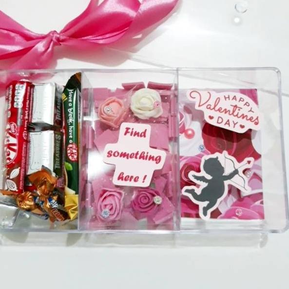 

☺ Valentine Chocolate 'Surprise' Gift Box 2 / Hadiah Cokelat Valentine Unik Pacar dan Teman ☇