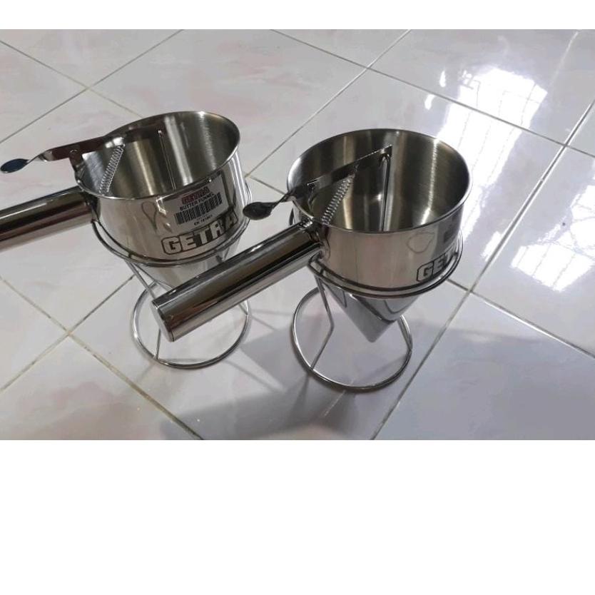 ℮ S/S Batter Funnel With Stand GETRA EK- ✲